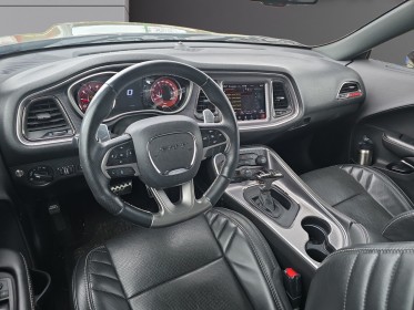 Dodge challenger 6.2l v8 super rged srt hellcat widebody / pack son harmann kardon occasion simplicicar pontarlier auto ...