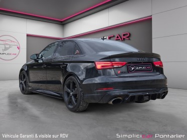 Audi rs3 berline quattro 2.5 tfsi 400 s tronic 7 occasion simplicicar pontarlier auto  simplicicar simplicibike france