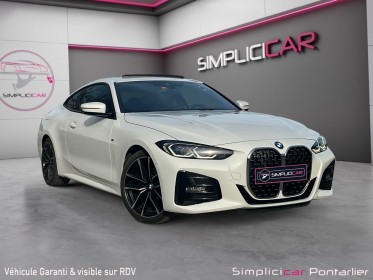 Bmw serie 4 coupe g22 420d xdrive 190 ch bva8 m sport occasion simplicicar pontarlier auto  simplicicar simplicibike france