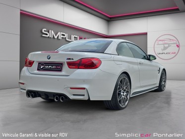 Bmw m4 cabriolet f83 competition 450 ch dkg7 m performance occasion simplicicar pontarlier auto  simplicicar simplicibike...