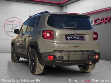 Jeep renegade 1.3 turbo t4 190 ch phev at6 4xe eawd 80th anniversary occasion simplicicar pontarlier auto  simplicicar...