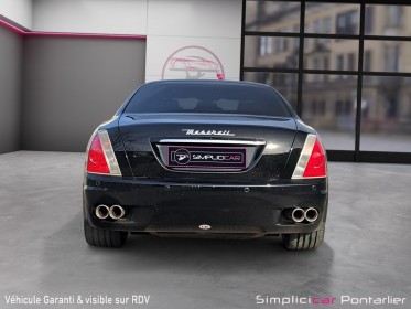 Maserati quattroporte  400ch 4.2l v8 bva suisse occasion simplicicar pontarlier auto  simplicicar simplicibike france