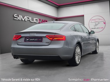 Audi a5 sportback quattro v6 3.0 tdi 218 ambition luxe  s tronic 7 occasion simplicicar pontarlier auto  simplicicar...