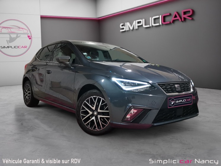 Seat ibiza 1.0 tsi 110ch dsg7 finition xcellence origine france garantie 12 moins occasion simplicicar nancy simplicicar...