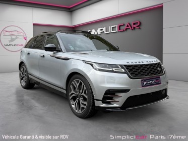Land rover range rover velar p380 3.0 scv6 r-dynamic/entretien land rover /carplay/sieges chauffant/toit ouvrant/meridian......