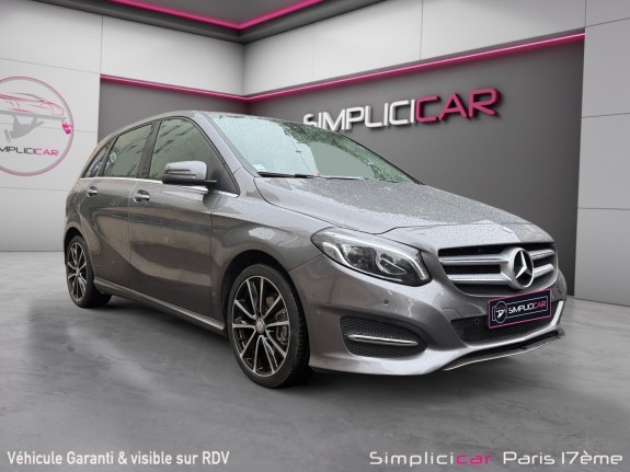 Mercedes classe b 180 cdi inspiration/full entretien mercedes/garantie 12 mois occasion paris 17ème (75)(porte maillot)...