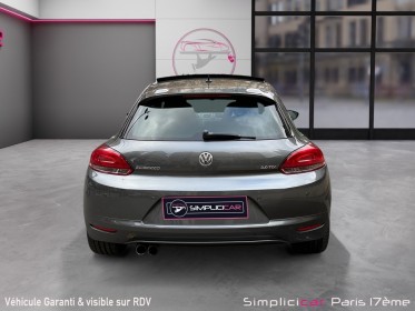 Volkswagen scirocco 2.0 tdi 170 fap carat dsg6/entretien À jour/ full cuir/ garantie 12 mois occasion paris 17ème...
