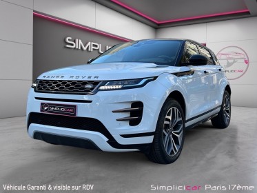 Land rover  range rover evoque  150 2.0 td4 16v mhev awd  dynamic r - apple carplay - camÉra de recul - 1er main - toit......