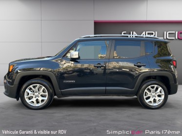 Jeep renegade 2.0 i multijet ss 140 ch 4x4 limited a - camÉra de recul - toit ouvrant - garantie 12 mois occasion paris...