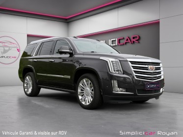 Cadillac escalade 6.2 v8 426 awd platinium garantie 12 mois occasion simplicicar royan simplicicar simplicibike france