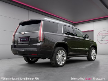 Cadillac escalade 6.2 v8 426 awd platinium garantie 12 mois occasion simplicicar royan simplicicar simplicibike france