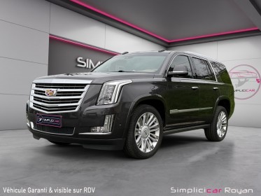 Cadillac escalade 6.2 v8 426 awd platinium garantie 12 mois occasion simplicicar royan simplicicar simplicibike france