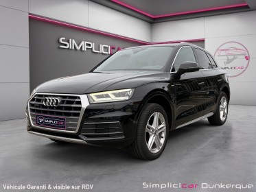 Audi q5 2.0 tdi 190 s tronic 7 quattro s line garantie 12 mois carplay hayon Électrique virtual cockpit occasion simplicicar...