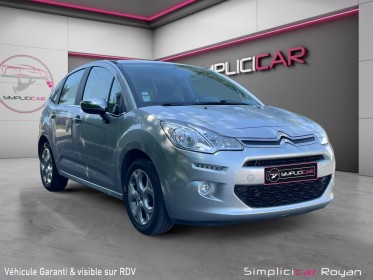 Citroen c3 c3 1.2 essence 82cv  feel edition  entretien complet garantie 12 mois occasion simplicicar royan simplicicar...