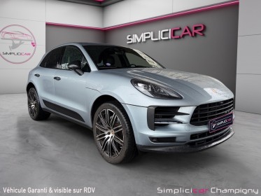 Porsche macan 3.0 v6 340 ch s pdk - carplay - caméra 360 - sono bose occasion champigny-sur-marne (94) simplicicar...