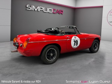 Mg mgb 1.8 - restauration complète effectuée - garantie 3 mois occasion simplicicar lyon ouest simplicicar simplicibike...