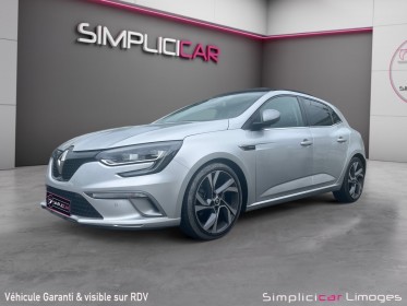 Renault megane iv berline tce 205 energy edc gt occasion simplicicar limoges  simplicicar simplicibike france
