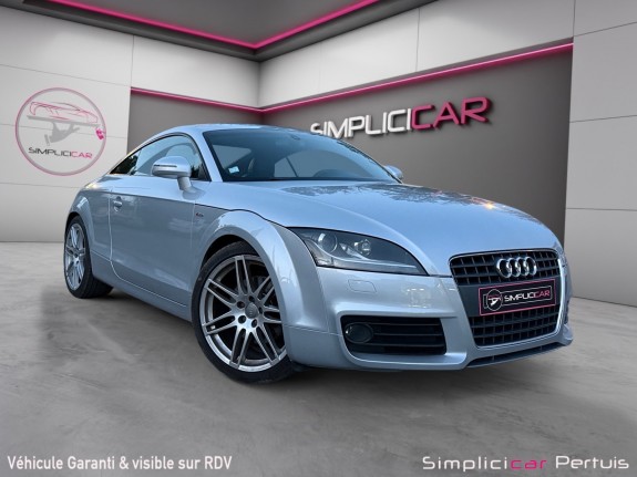 Audi tt coupe 1.8 tfsi 160 s line radar de stationnement kit distribution kit embrayage neuf garantie 12 mois occasion...