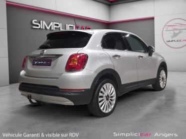 Fiat 500x 1.6 multijet 120 ch lounge  garantie 12 mois occasion simplicicar angers simplicicar simplicibike france