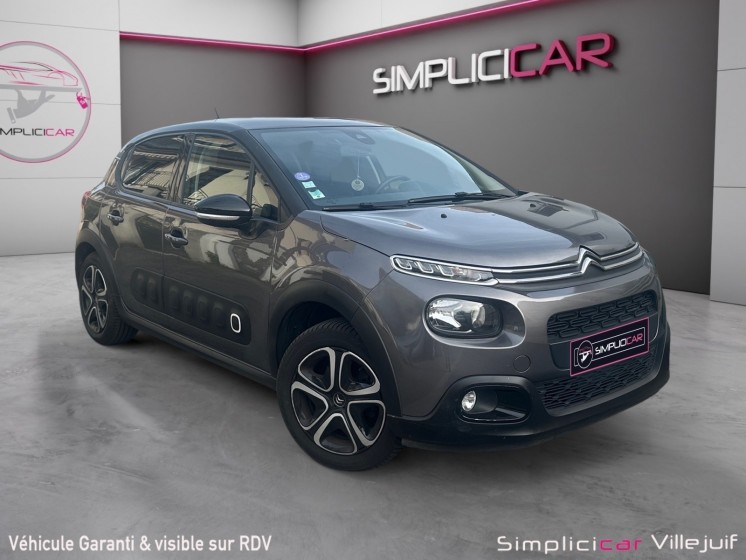 Citroen c3 c3 puretech 82 ss bvm5 shine, garantie 12 mois occasion simplicicar villejuif  simplicicar simplicibike france