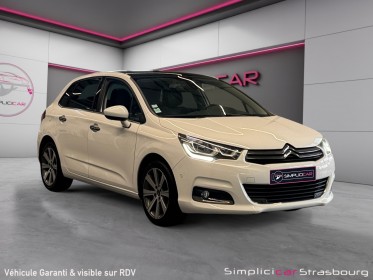 Citroen c4 shine 2.0 bluehdi 150 bvm6 ss toit pano - keyless go - radar av/ar - jantes 17 occasion simplicicar strasbourg...