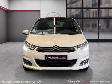 Citroen c4 shine 2.0 bluehdi 150 bvm6 ss toit pano - keyless go - radar av/ar - jantes 17 occasion simplicicar strasbourg...