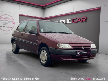 Citroen saxo 1.1i sx entretien complet citroen distri ok garantie 12 mois occasion simplicicar royan simplicicar simplicibike...