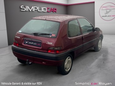 Citroen saxo 1.1i sx entretien complet citroen distri ok garantie 12 mois occasion simplicicar royan simplicicar simplicibike...