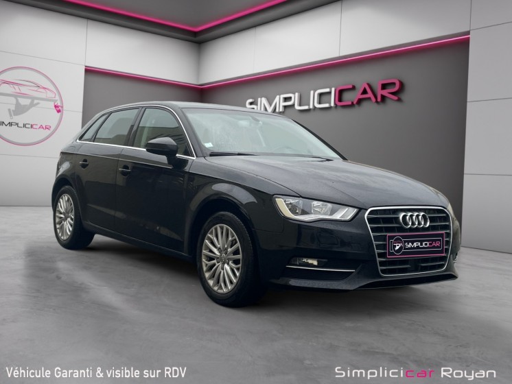 Audi a3 sportback 1.6 tdi 105 ambiente s tronic 7 distri ok garantie 12 mois occasion simplicicar royan simplicicar...