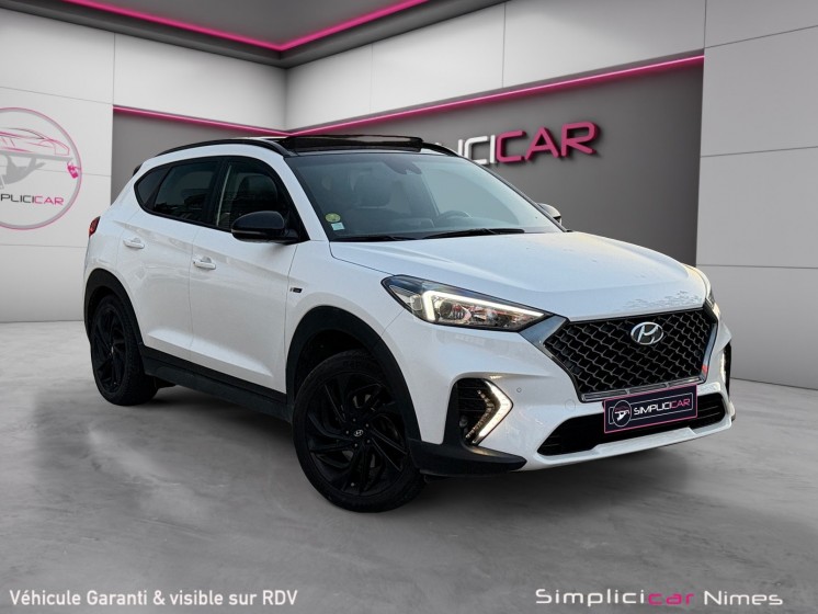 Hyundai tucson 1.6 crdi 136 hybrid n-line - toit ouvrant - caméra - attelage - garantie 12 mois occasion simplicicar nimes -...