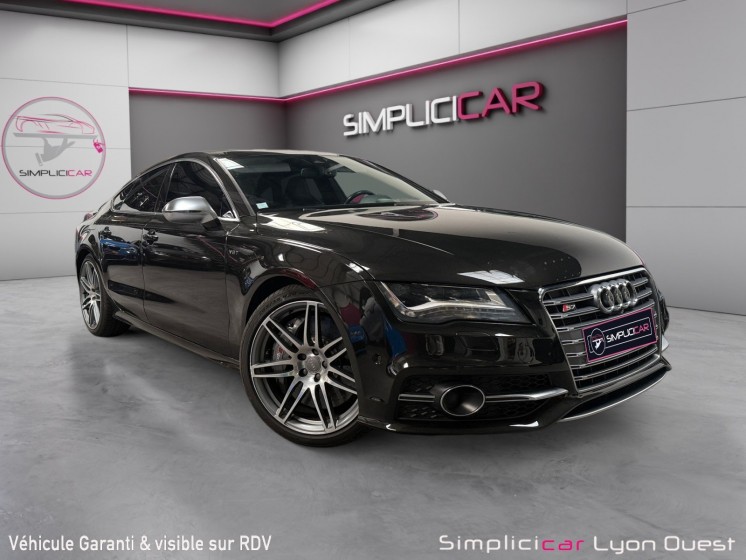 Audi s7 sportback v8 4.0 tfsi 420 quattro s tronic 7 - suréquipée - garantie 12 mois occasion simplicicar lyon ouest...