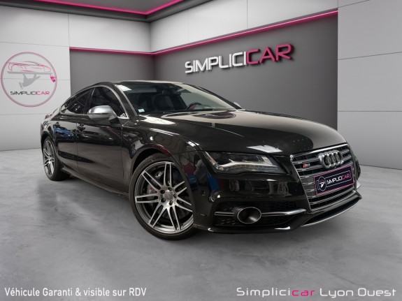 Audi s7 sportback v8 4.0 tfsi 420 quattro s tronic 7 - suréquipée - garantie 12 mois occasion simplicicar lyon ouest...