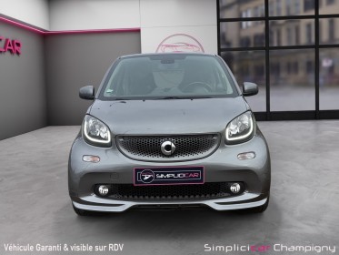 Smart fortwo coupe 0.9 90 ch brabus style - camera - cuir - sieges chauffants occasion champigny-sur-marne (94) simplicicar...