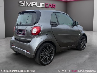 Smart fortwo coupe 0.9 90 ch brabus style - camera - cuir - sieges chauffants occasion champigny-sur-marne (94) simplicicar...