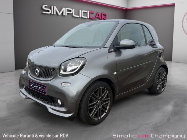 Smart fortwo coupe 0.9 90 ch brabus style - camera - cuir - sieges chauffants occasion champigny-sur-marne (94) simplicicar...