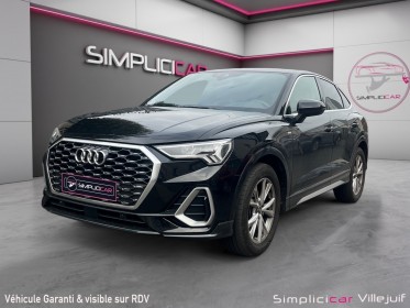 Audi q3 sportback 35 tfsi 150 ch s tronic 7 s line occasion simplicicar villejuif  simplicicar simplicibike france
