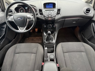 Ford fiesta 1.0 ecoboost 100 ss titanium gps jantes alu bluetooth distribution neuve entretien a jour garantie 12 mois...