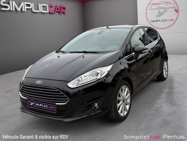 Ford fiesta 1.0 ecoboost 100 ss titanium gps jantes alu bluetooth distribution neuve entretien a jour garantie 12 mois...