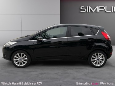 Ford fiesta 1.0 ecoboost 100 ss titanium gps jantes alu bluetooth distribution neuve entretien a jour garantie 12 mois...