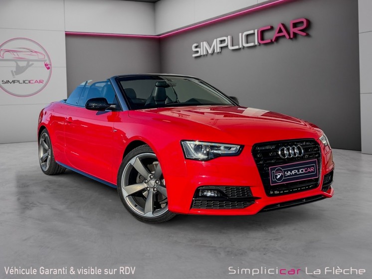 Audi a5 cabriolet 2.0 tdi 190cv s-line occasion simplicicar la fleche simplicicar simplicibike france