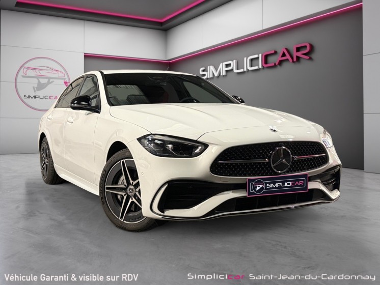 Mercedes classe c 300 diesel hybride rechargeable 9g-tronic amg line garantie constructeur  atttelage occasion simplicicar...