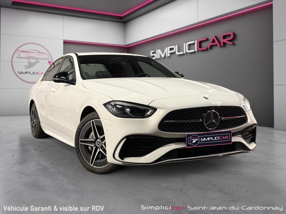 Mercedes classe c 300 diesel hybride rechargeable 9g-tronic amg line garantie constructeur  atttelage occasion simplicicar...