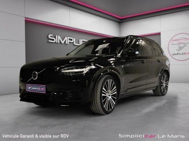 Volvo xc90 t8 awd 30387 ch geartronic 8 7pl r-design garantie 12 mois occasion simplicicar le mans simplicicar simplicibike...