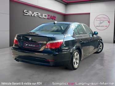 Bmw serie 5 e60 lci 523i excellis a - toit ouvrant - sieges chauffants/electriques occasion simplicicar lagny  simplicicar...