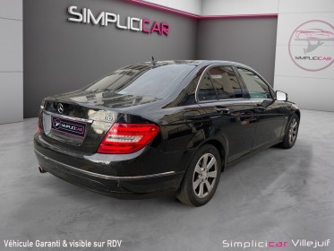 Mercedes classe c 2011 180 cdi blueefficiency avantgarde executive sièges electriques entretien mercedes, garantie 12 mois...