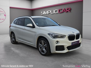Bmw x1 f48 sdrive 20d 190 ch bva8 m sport caméra de recul attelage amovible révisée garantie 12 mois hayon electrique...