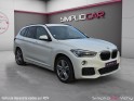 Bmw x1 f48 sdrive 20d 190 ch bva8 m sport caméra de recul attelage amovible révisée garantie 12 mois hayon electrique...