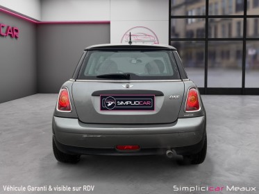 Mini  mini one 1.4 i 16v 75 cv hatch occasion simplicicar meaux simplicicar simplicibike france