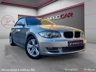 Bmw serie 1 cabriolet e88 120i 170 ch confort a   clim auto - garantie 12 mois occasion simplicicar frejus  simplicicar...