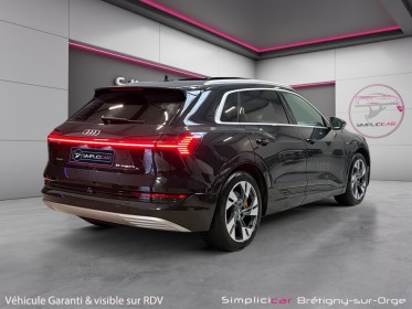 Audi e-tron 55 quattro 408ch avus extended - toit ouvrant - caméra 360 - parfait état - garantie 12 mois occasion...